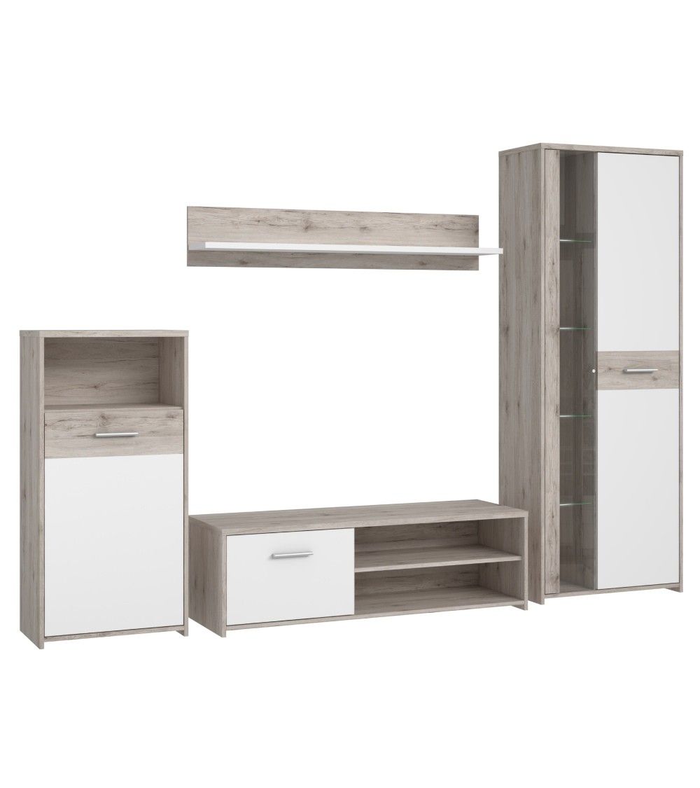 Mueble de salón modular GALENA de 266 cm ancho