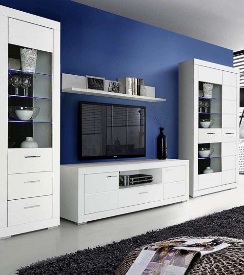 Mueble TV blanco SNOW