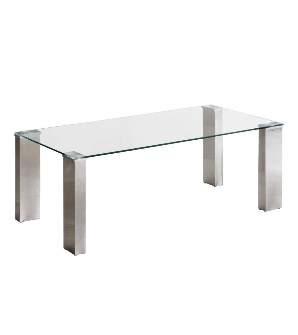 Mesa centro rectangular cristal CANNES