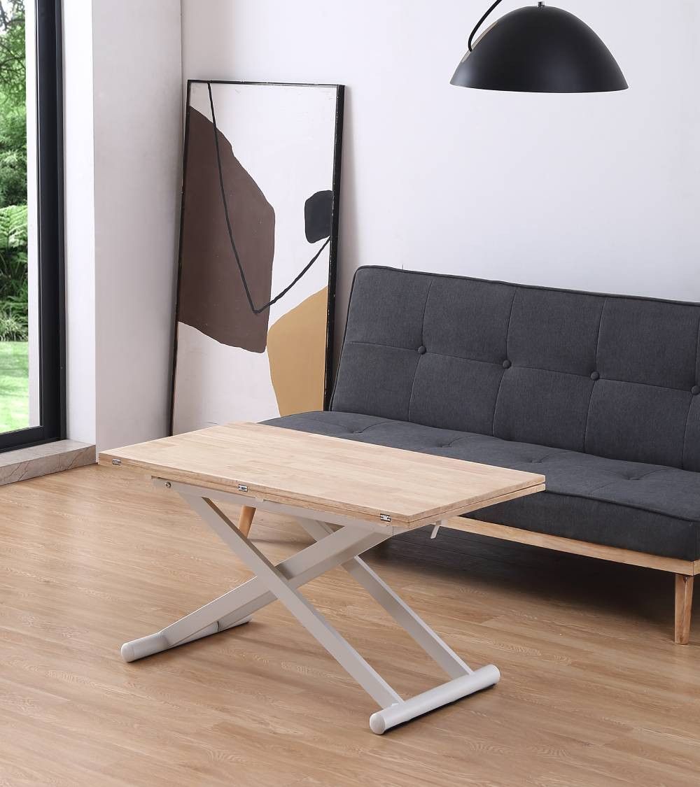 Mesa centro elevable y extensible XANA