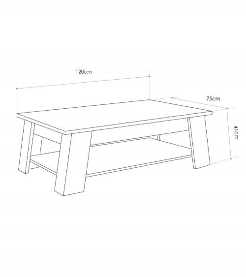 Mesa de centro BARDO