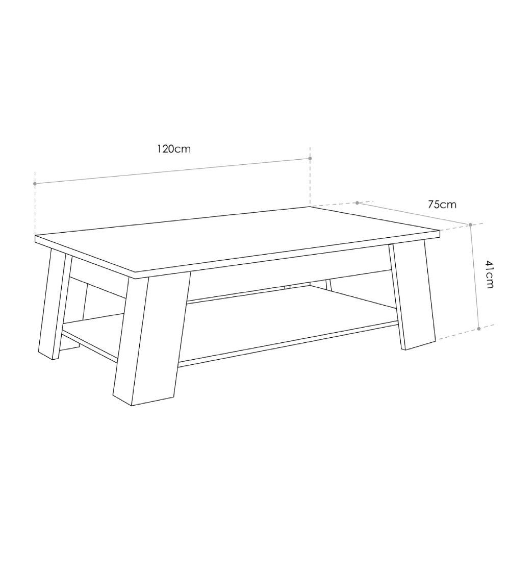 Mesa de centro BARDO