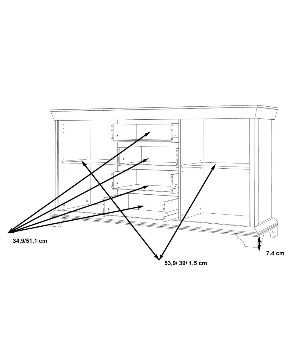 Mueble aparador KAREN