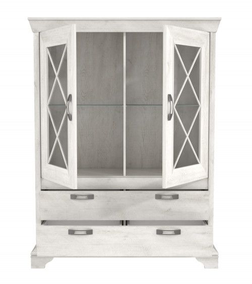 Vitrina doble de salón-comedor KAREN