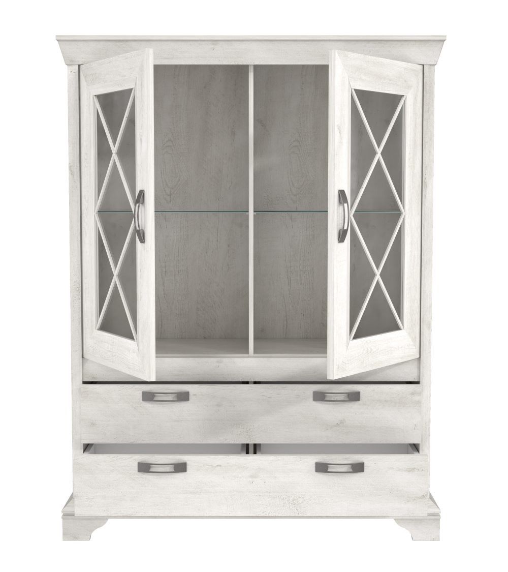 Vitrina doble de salón-comedor KAREN