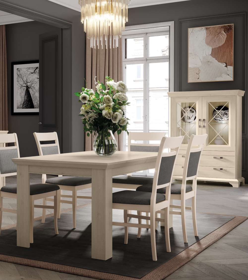 Vitrina doble de salón-comedor KAREN