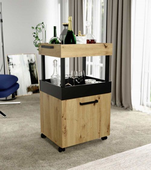 Mueble bar con ruedas FIZZ