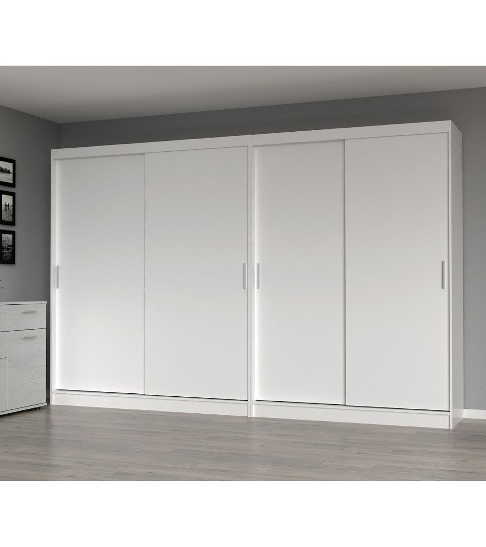 Armario 2 puertas correderas 150 cm JANGO