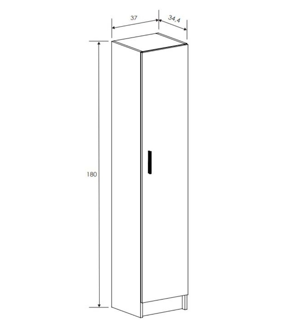 Armario Multiusos 1 Puerta AVA