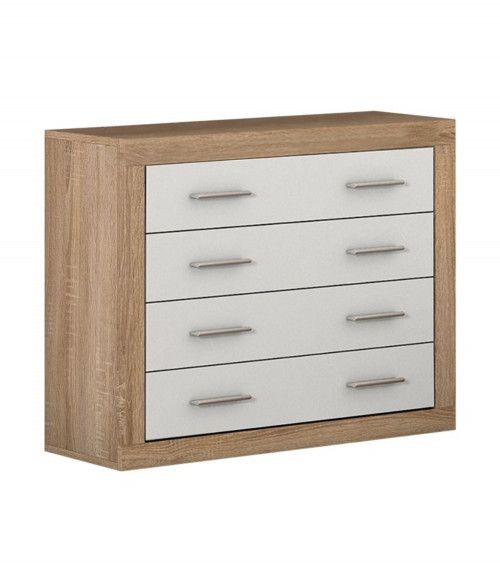 Cómoda dormitorio de 4 cajones JANA