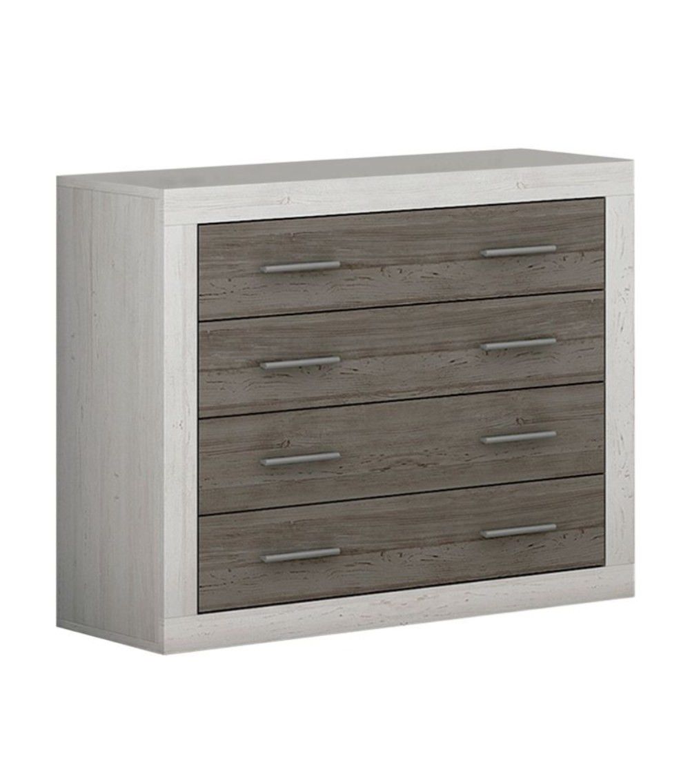 Cómoda dormitorio de 4 cajones JANA