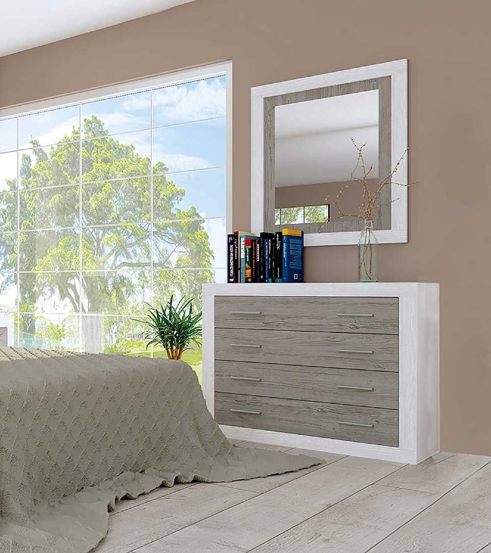Cómoda dormitorio de 4 cajones JANA