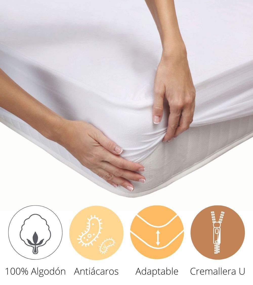 Sábana bajera colchón Luna – Impermeable Antialérgica