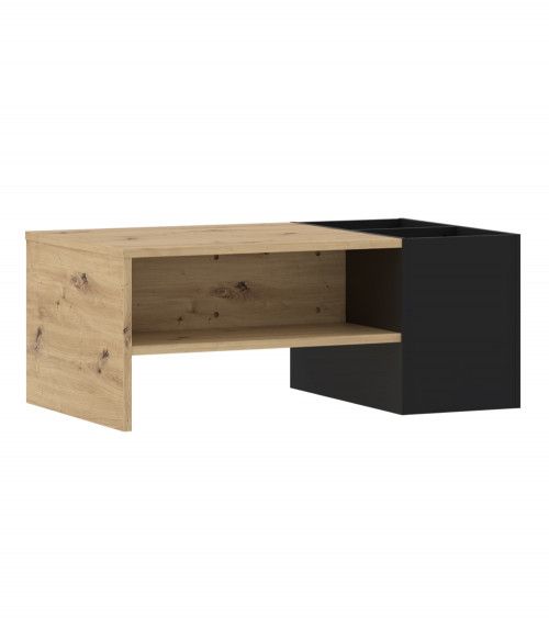 Mesa centro industrial con macetero AOKI