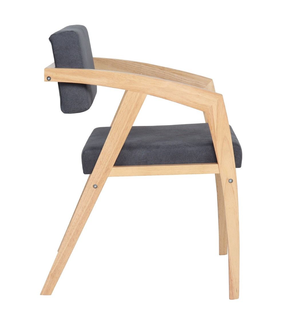 Silla de madera maciza NOVYK