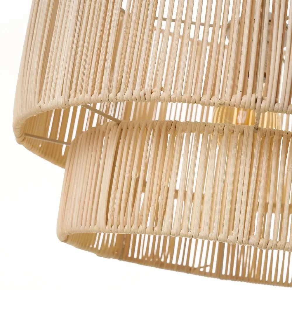 Lámpara de techo TEVA, diseño ratán | Don Tresillo