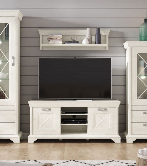 Estante de pared KAREN rústico moderno