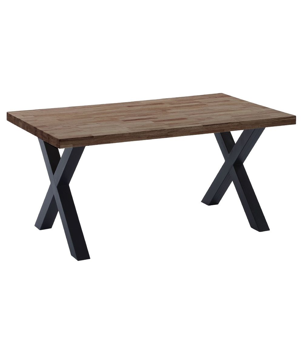 Mesa de comedor industrial DAREK pata X