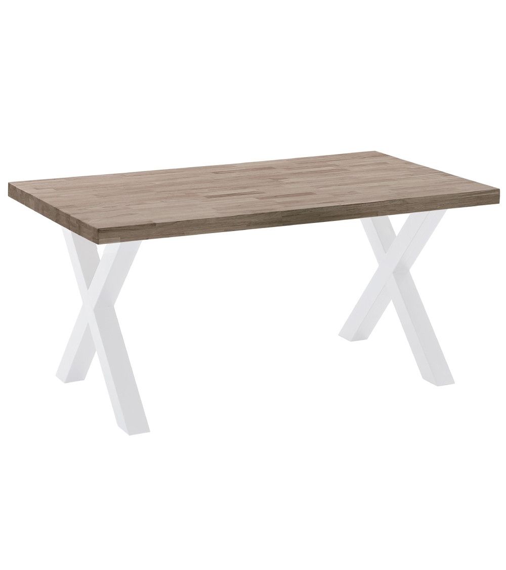Mesa de comedor industrial DAREK pata X