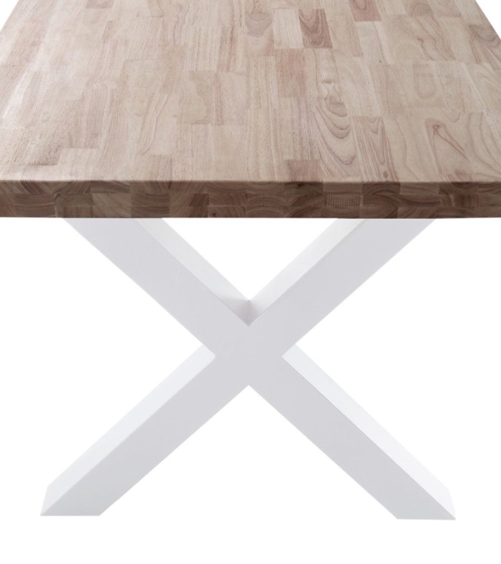 Mesa de comedor industrial DAREK pata X