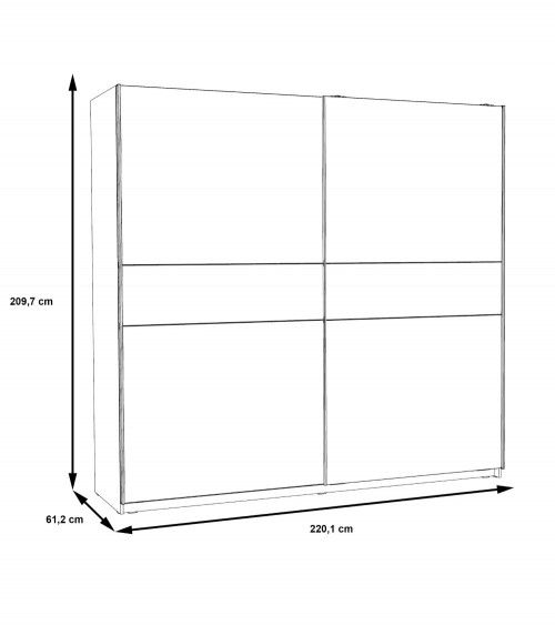 armario puertas correderas roble blanco oferta tarragona