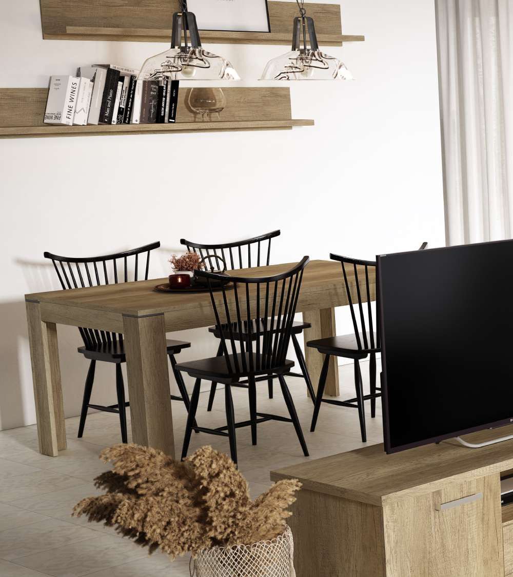 Mesa de comedor extensible YUKON