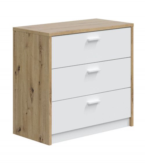 Cómoda 3 cajones con escritorio CORY