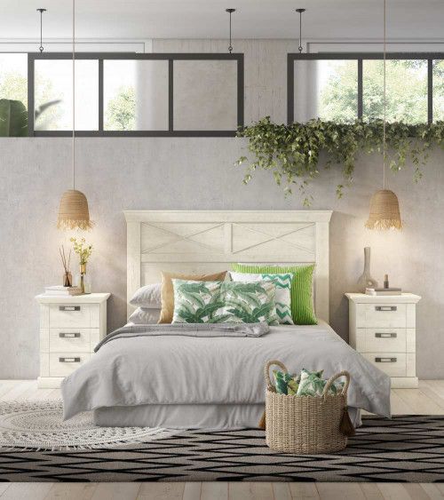 Mesita de noche 3 cajones KAREN