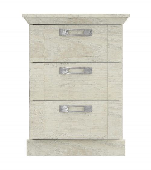 Mesita de noche 3 cajones KAREN