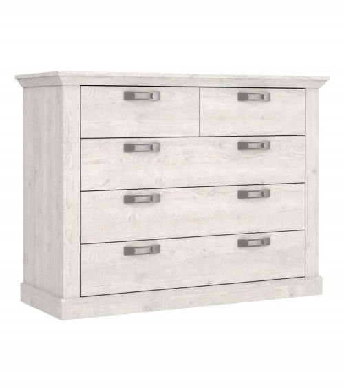 Cómoda 5 cajones dormitorio KAREN