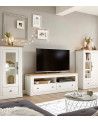 Mueble de TV blanco MARKLE