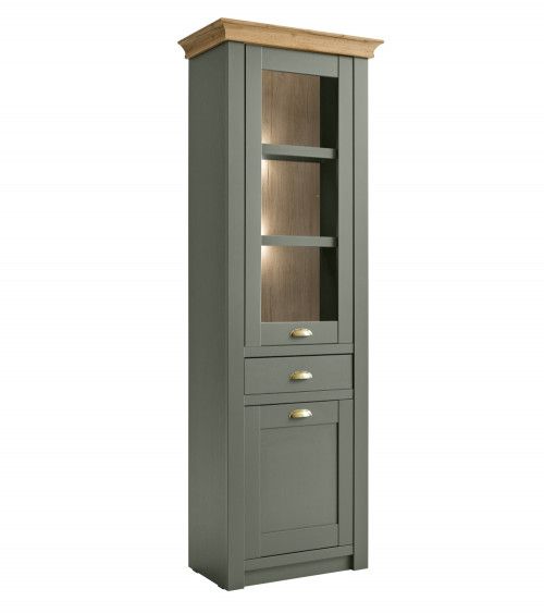 Vitrina alta rústica MIDDLETON