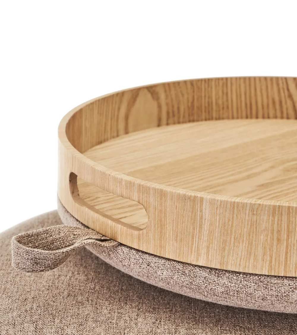 Pack 2 puffs decorativos con arcón ANIA | Don Tresillo