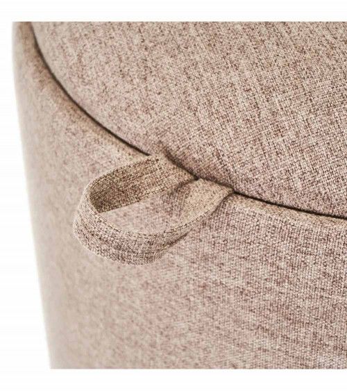 Pack 2 puffs decorativos con arcón ANIA | Don Tresillo