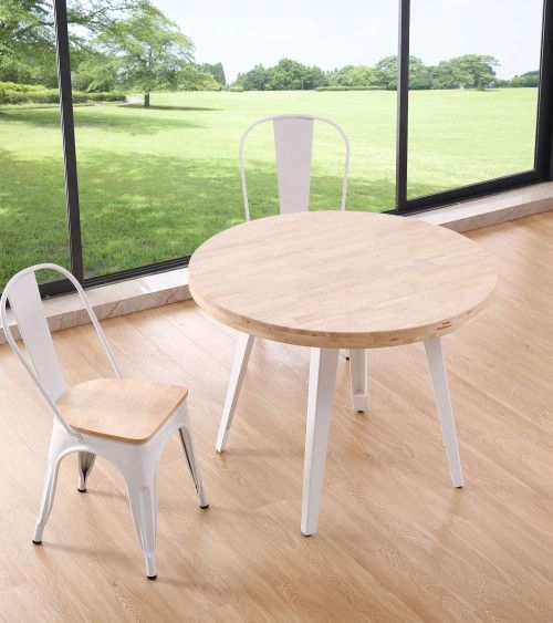 Mesa redonda fija industrial SKADI