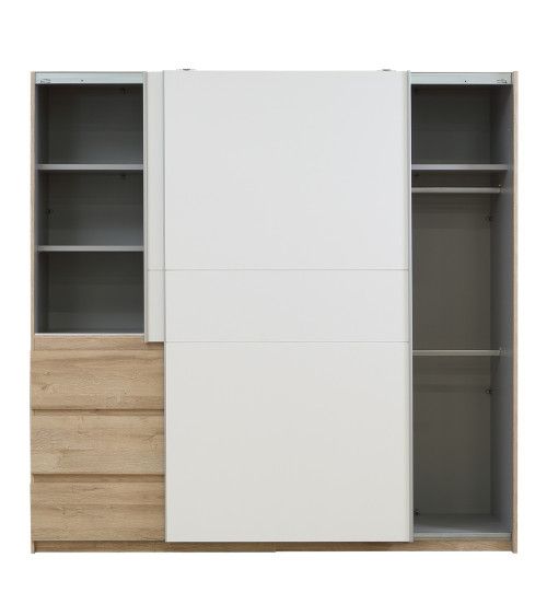 Armario puertas correderas + cajonera COLETTE