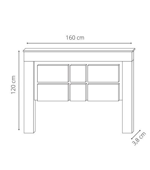 Cabecero cama 160 JANA