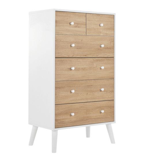 Sinfonier dormitoiro 6 cajones LEAH