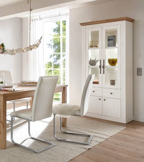 Vitrina doble MARKLE provenzal moderno