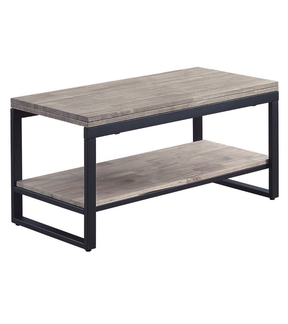 Mesa centro elevable extensible KARL | Cambia Tus Muebles