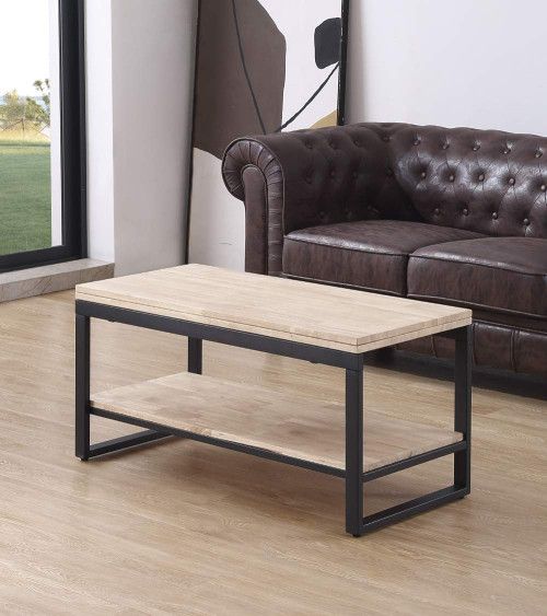 Mesa centro elevable extensible KARL | Cambia Tus Muebles