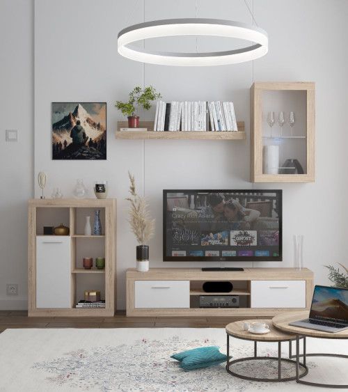 Mueble salón completo GLASGOW