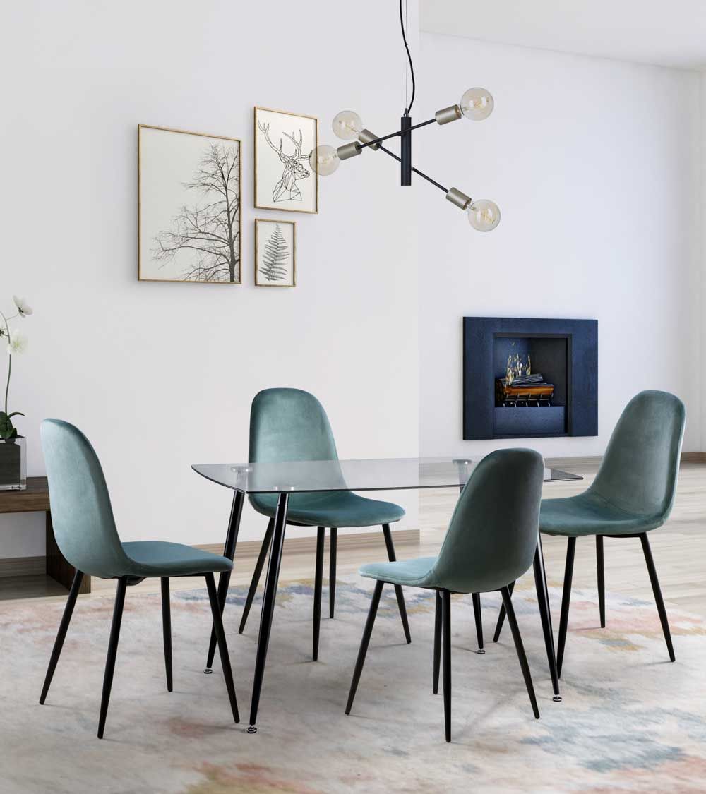 Mesa de cristal VARSOVIA