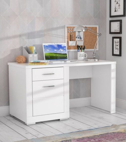 Mesa escritorio blanco SNOW