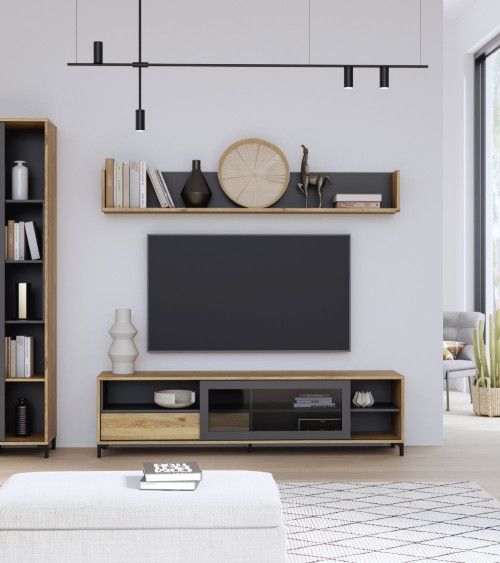 Mueble TV estilo industrial FOLKE