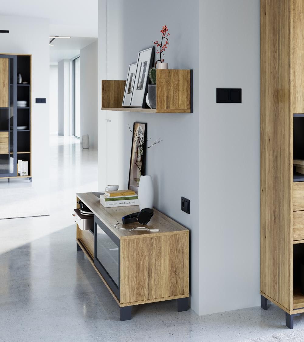 Mueble TV estilo industrial FOLKE