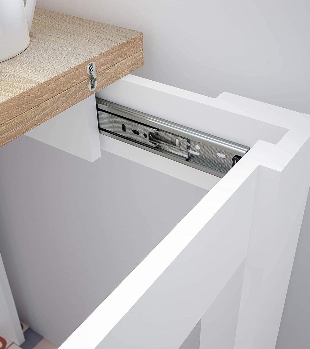 Mesa extensible cuadrada de cocina KATIA