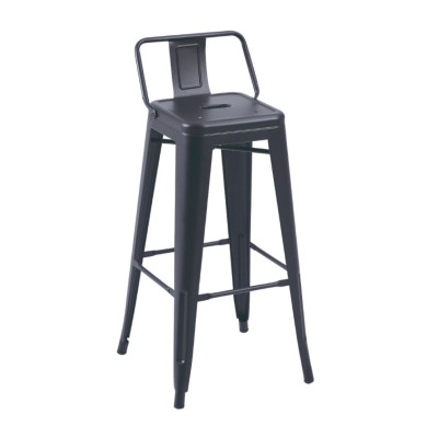 Pack 4 taburetes altos metálicos TOLIX
