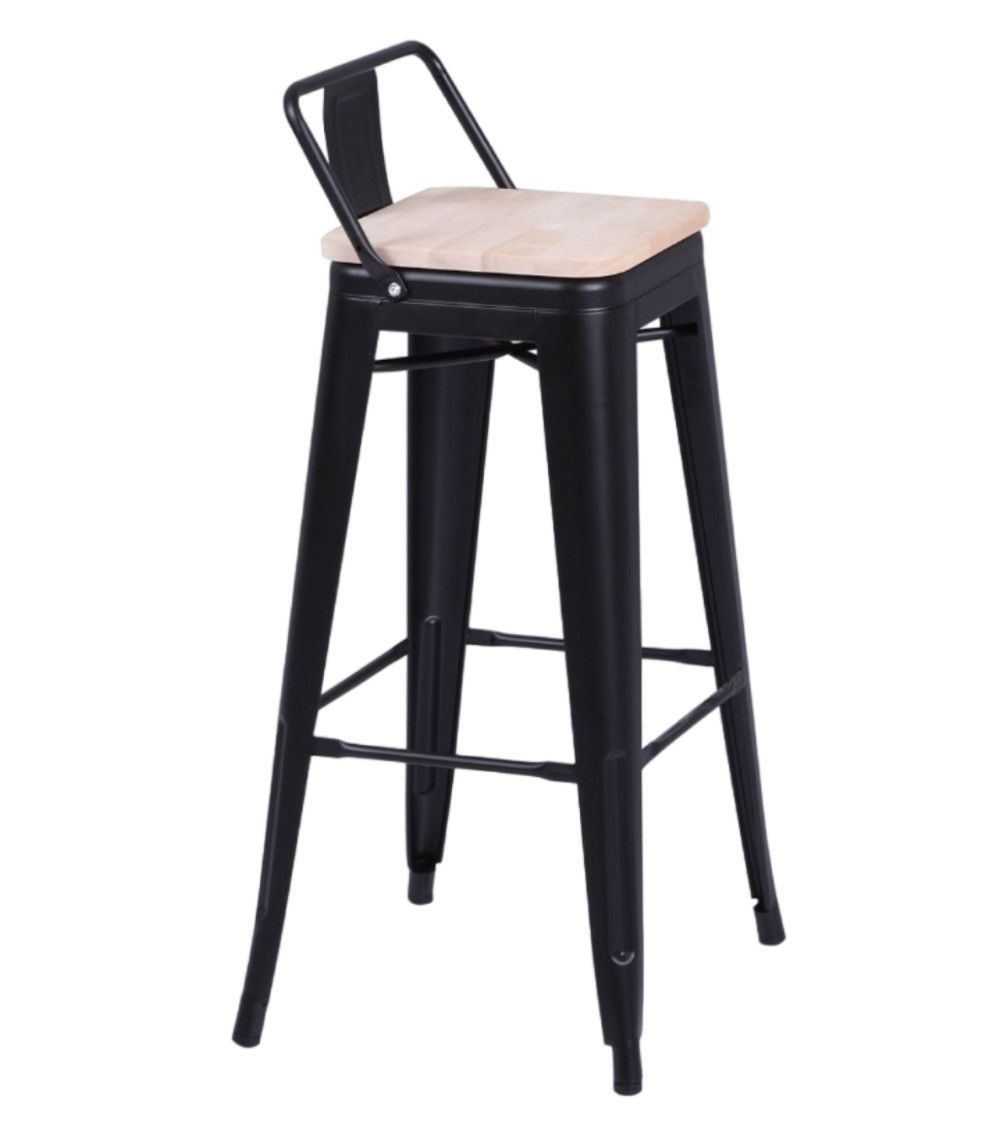 Pack 4 taburetes altos metálicos TOLIX