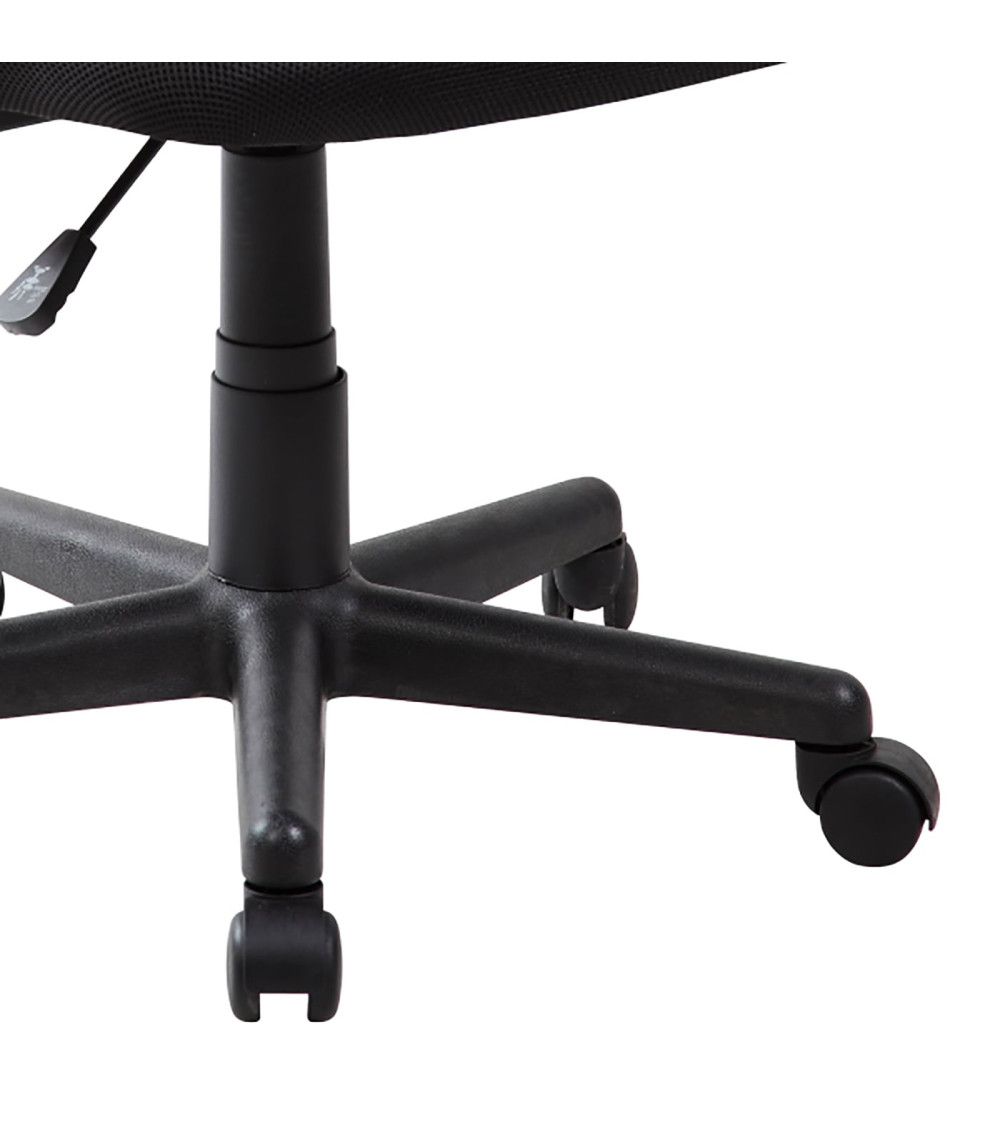 Silla de escritorio tapizada Maya, con tejido 3D